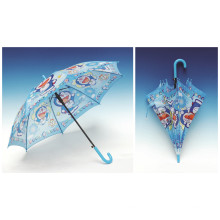 Auto Open desenhos animados impressão EVA Straight Umbrella (SK-011)